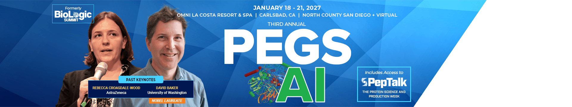 PEGS AI - January 19-22, 2027 - Carlsbad, CA